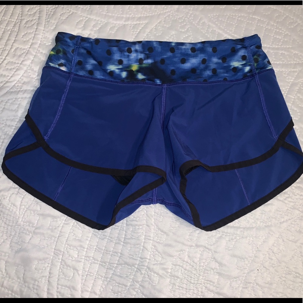 Lululemon speed shorts